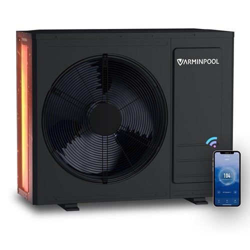 Electric pool heat pump heater - electric,